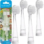 Cabezales de repuesto para el cepillo de dientes eléctrico WildOnes 0-10 años, 4pcs, Brush Baby