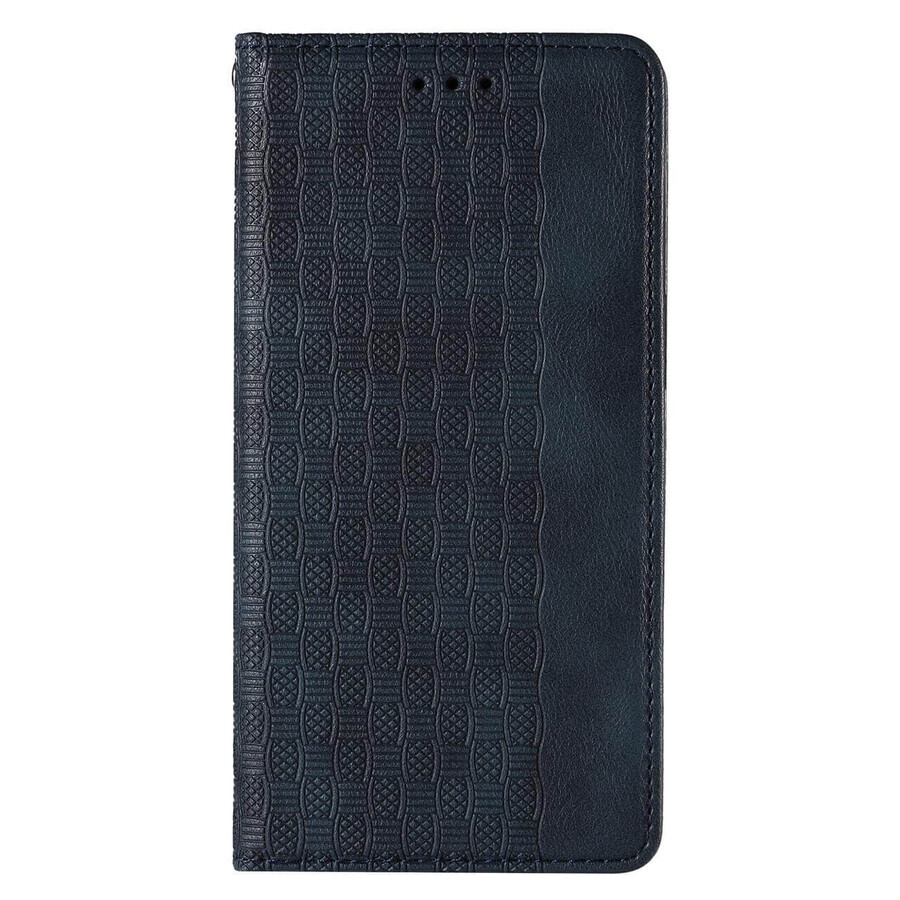 Imán Correa Funda Samsung Galaxy A23 5G flip cover cartera mini lanyard stand azul