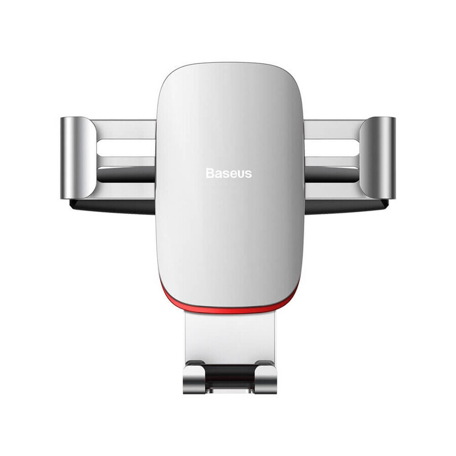 Baseus Metal Age Gravity Car Mount suport auto metalic gravitațional pentru CD slot argintiu (SUYL-J0S)