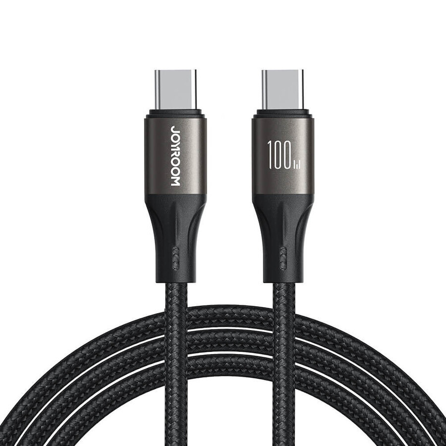 Joyroom Light-Speed Series S-A25 Câble USB-C / USB-C 100W 1,2m - noir
