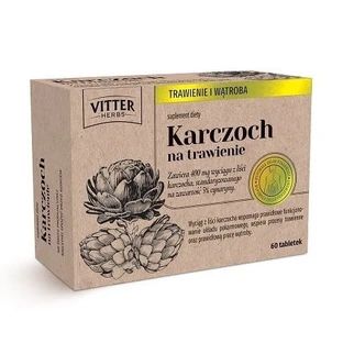 Artisjok voor de spijsvertering, 60 tabletten