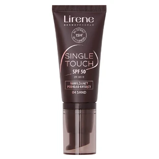 Lirene Single Touch SPF50 Moisturizing opaque foundation 04 Sand, 30 ml
