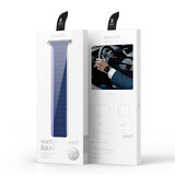 Curea magnetică Apple Watch SE, 9, 8, 7, 6, 5, 4, 3, 2, 1 (41, 40, 38 mm) Dux Ducis (versiunea LD) - albastru