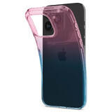 Carcasă Spigen Liquid Crystal pentru iPhone 15 Pro - roz și albastru