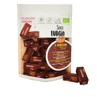 Caramelo de cacao ecológico, 150 g, Super Fudgio