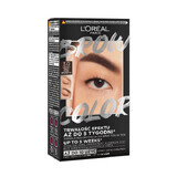 Kit de culoare pentru sprâncene L Oreal Paris 3.0 Brunet închis