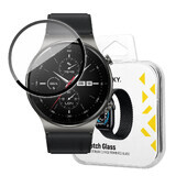 Cristal híbrido Wozinsky Watch Glass para Huawei Watch GT 2 42 mm negro