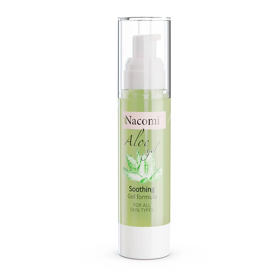 Nacomi Aloe vera Gel Serum, für das Gesicht, 50ml