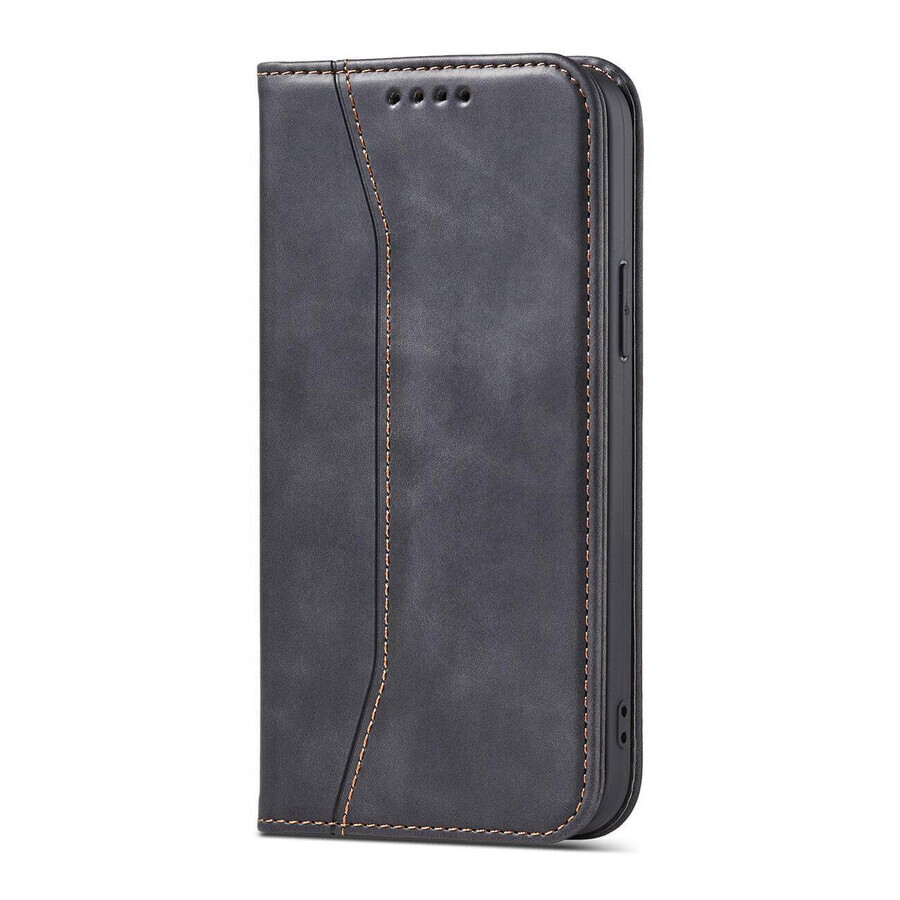Magnet Fancy Case iPhone 14 Pro Max case flip cover wallet stand black