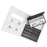 Nanolash DIY Extensions Starter Kit Gene artificiale 10.12.14mm Flirty 36 bucăți + Eyelash Bonder, 5 ml + Eyelash Sealer, 5 ml + Eyelash Applicator, 1 buc + Eyelash Remover, 5 ml