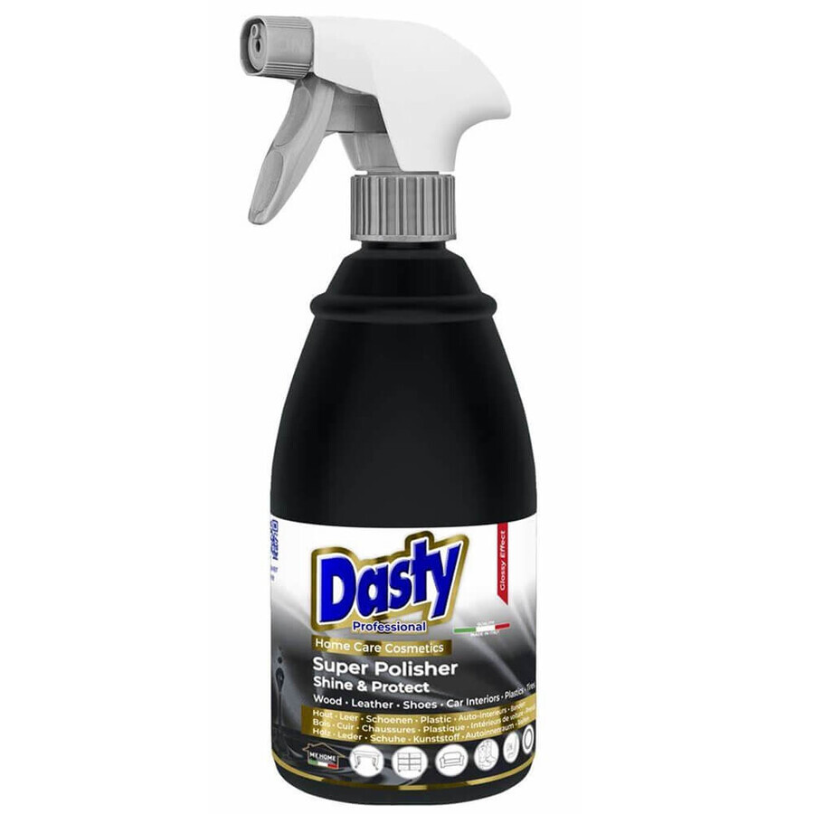 Líquido abrillantador Dasty Super Polisher para superficies de madera y cuero, 500 ml