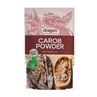 Algarroba ecológica en polvo, 200 gr, Dragon Superfoods