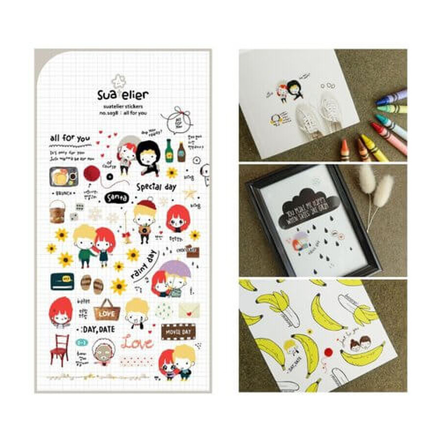 Stickers décoratifs Pour vous Suatelier