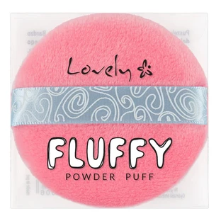 L'application de la poudre Lovely Fluff