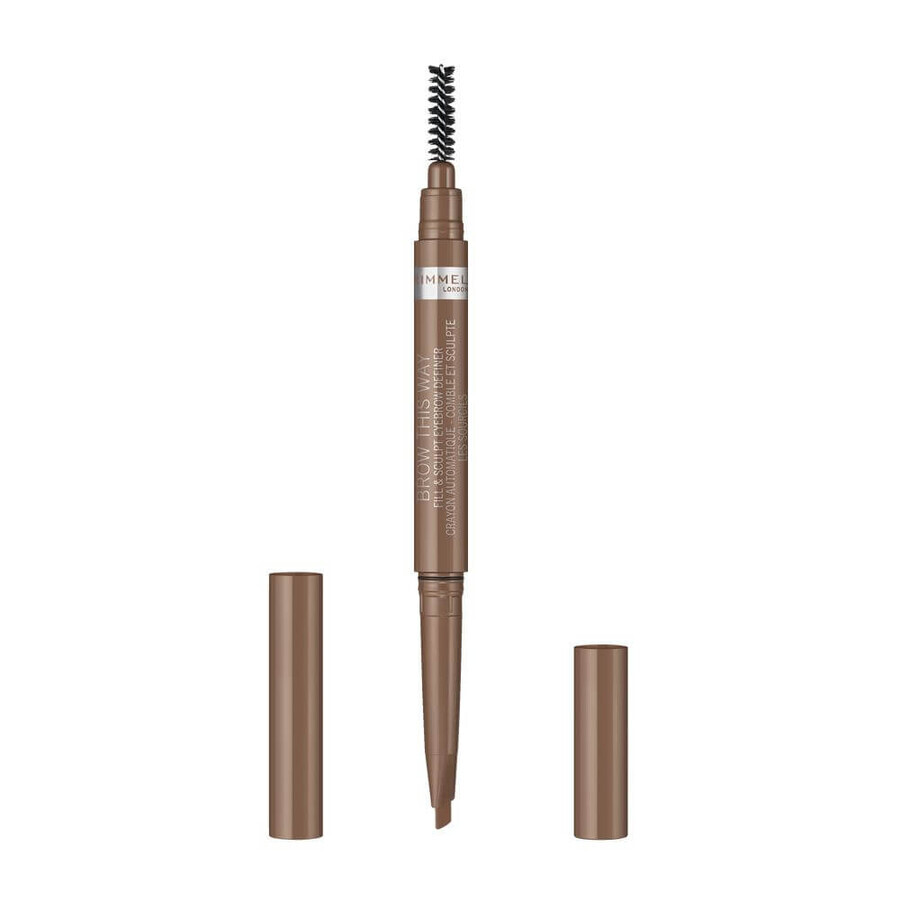 Rimmel Automatic Eyebrow Pencil with Vegan Formula 001 Blonde, 0.25 g
