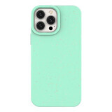 Eco Case iPhone 14 Plus siliconen afbreekbaar hoesje mintgroen