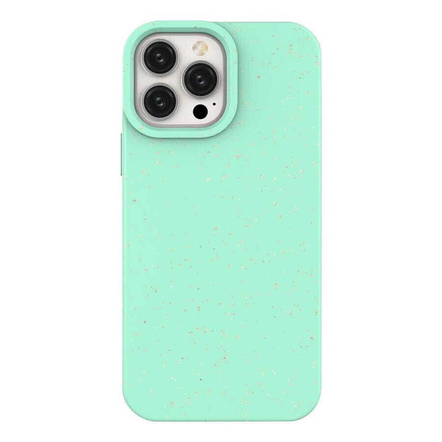Eco Case iPhone 14 Plus silicon degradabil caz verde mentă