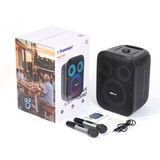 Difuzor wireless Tronsmart Halo 200 120W + 2 microfoane - negru