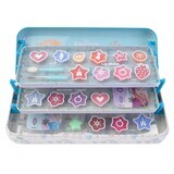 Lip Smacker Disney Frozen Make-up Case Drievoudige Layer Beauty Tin Make-up Kit voor kinderen