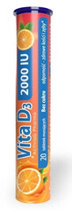Vita D3 2000 UI, 20 comprimidos efervescentes