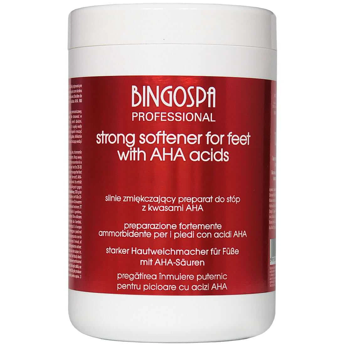 BingoSpa Strongly softening foot preparation with AHA acids, 1000 g