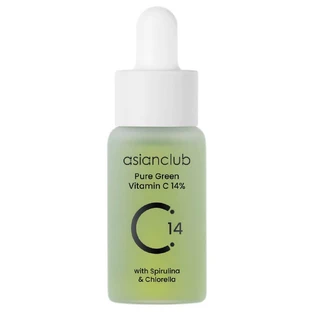 AsianClub Reines Grünes Vitamin C 14% Gesichtsserum, 15 ml