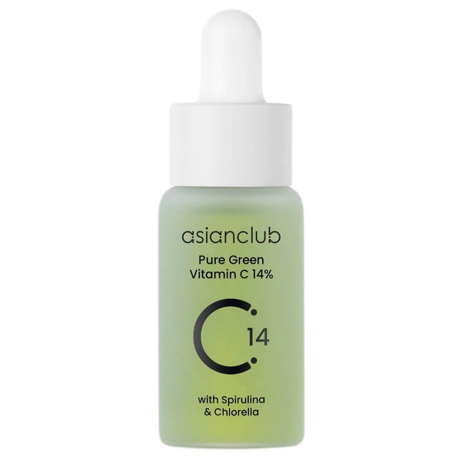 AsianClub Reines Grünes Vitamin C 14% Gesichtsserum, 15 ml