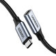 Ugreen cable US372 80810 USB-C - USB-C PD QC 100W 5A 10Gbps 0.5m - gray
