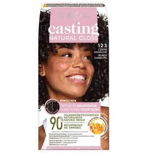 L Oreal Paris Casting Natural Gloss Haarfarbe 123 Ganache Schwarz