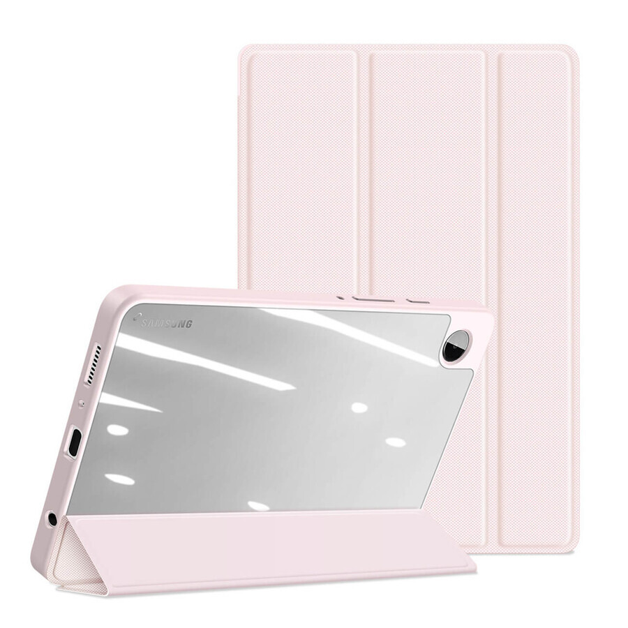 Dux Ducis Toby flip cover hoesje voor Samsung Galaxy Tab A9 8.7 - roze