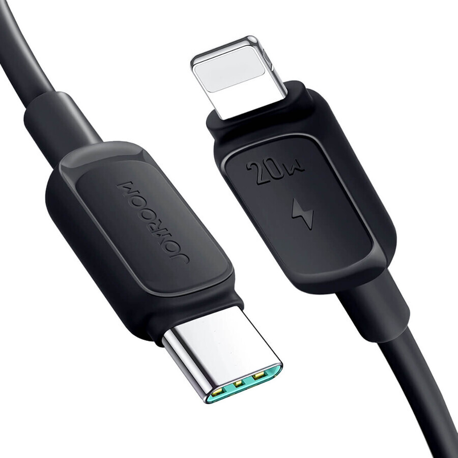 Joyroom Multi-Color Series A14 USB-C / Lightning 20W cable 1,2 m - negro