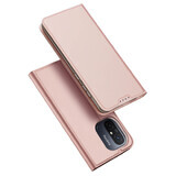 Dux Ducis Skin Pro custodia per Xiaomi Redmi 11A / Poco C55 / Redmi 12C flip cover card wallet stand rosa