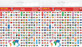 Stickers Flags of the world countries 2 pieces