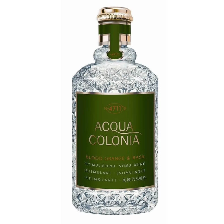 4711 Acqua Colonia Blutorange amp; Basilikum Eau de Cologne, 170 ml