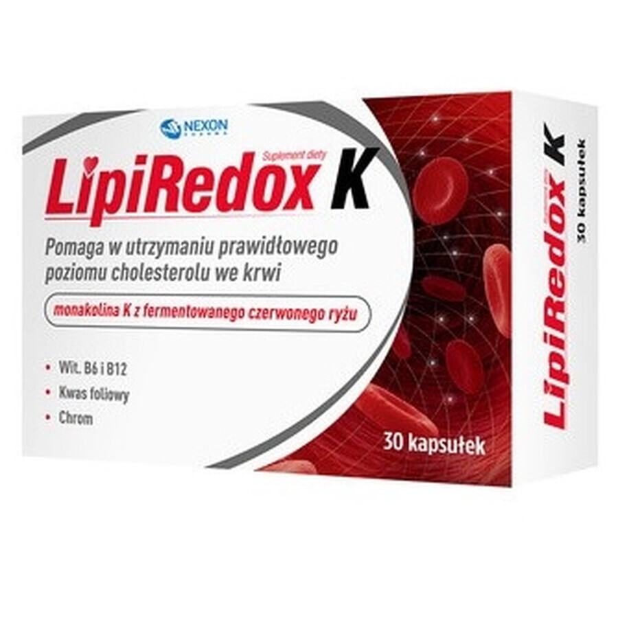 LipiRedox K Plus 30 capsules
