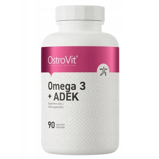 OstroVit Omega 3 + ADEK, 90 capsules