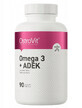 OstroVit Omega 3 + ADEK, 90 capsules