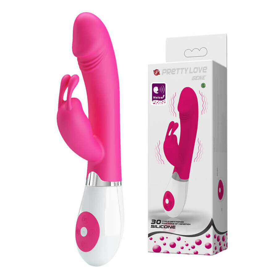 Pretty Love Gene Vibrator with 30 vibration functions with voice activator