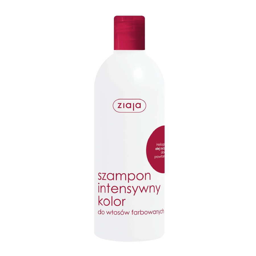 Ziaja Shampoo Colore Intensivo Olio di Ricino, 400ml
