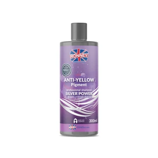 Shampooing Ronney pour cheveux blonds décolorés et cheveux gris, 300ml