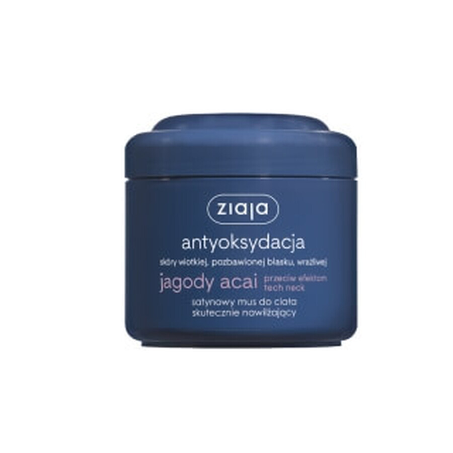 Ziaja, Acai Berry, Mousse corporal, hidratante, 200ml