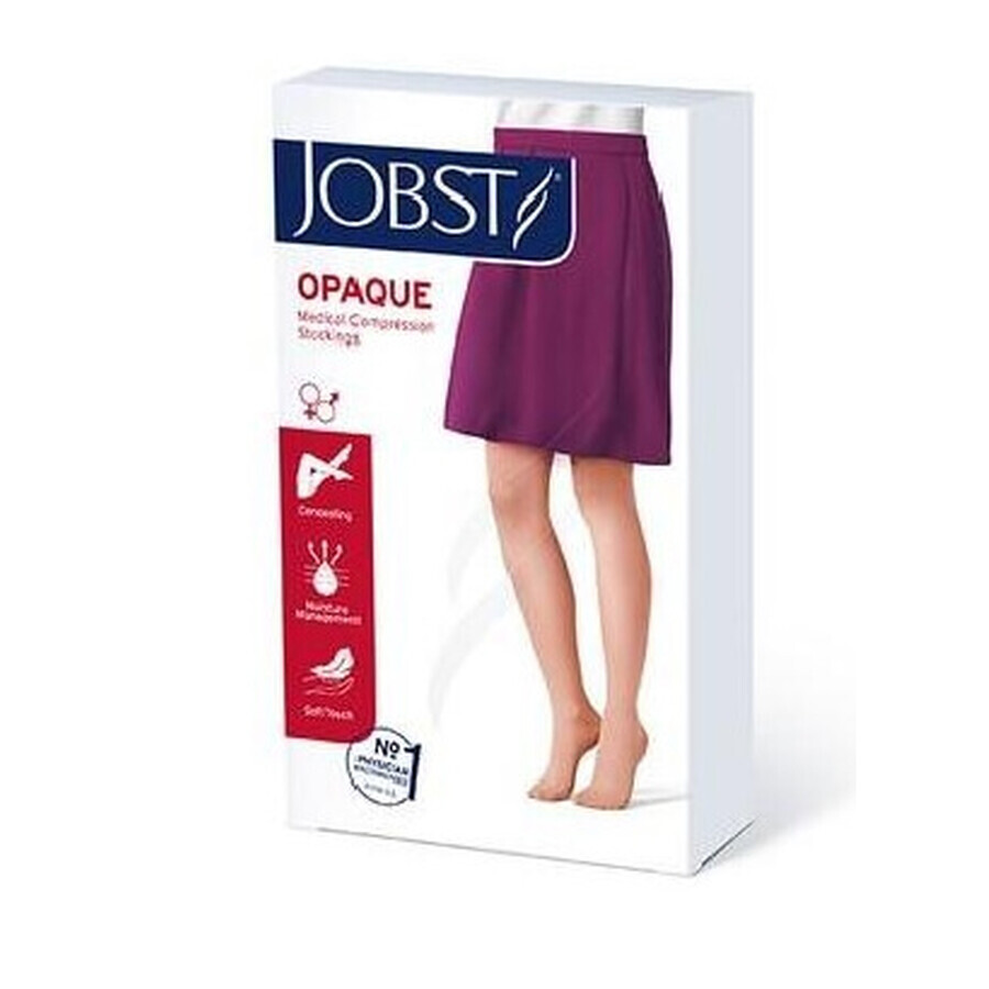 Cumpără Jobst Opaque, CCL1 șosete naturale cu vârf închis, mărimea III Jobst Opaque, CCL1 șosete naturale cu vârf închis, mărimea III