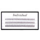 Individual V-Type 0.10 C Mix 8-10-12mm eyelash tufts