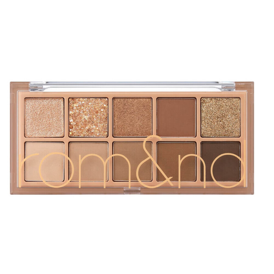 Rom amp;nd Better Than Palette palette d'ombres à paupières 02 Mahogany Garden, 7.5 g
