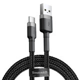 Baseus Cafule Kabel USB-A / USB-C QC3.0 2A 3m - grau-schwarz