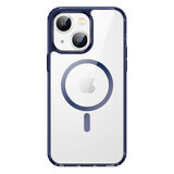 Dux Ducis Clin2 Custodia magnetica per iPhone 14 MagSafe blu