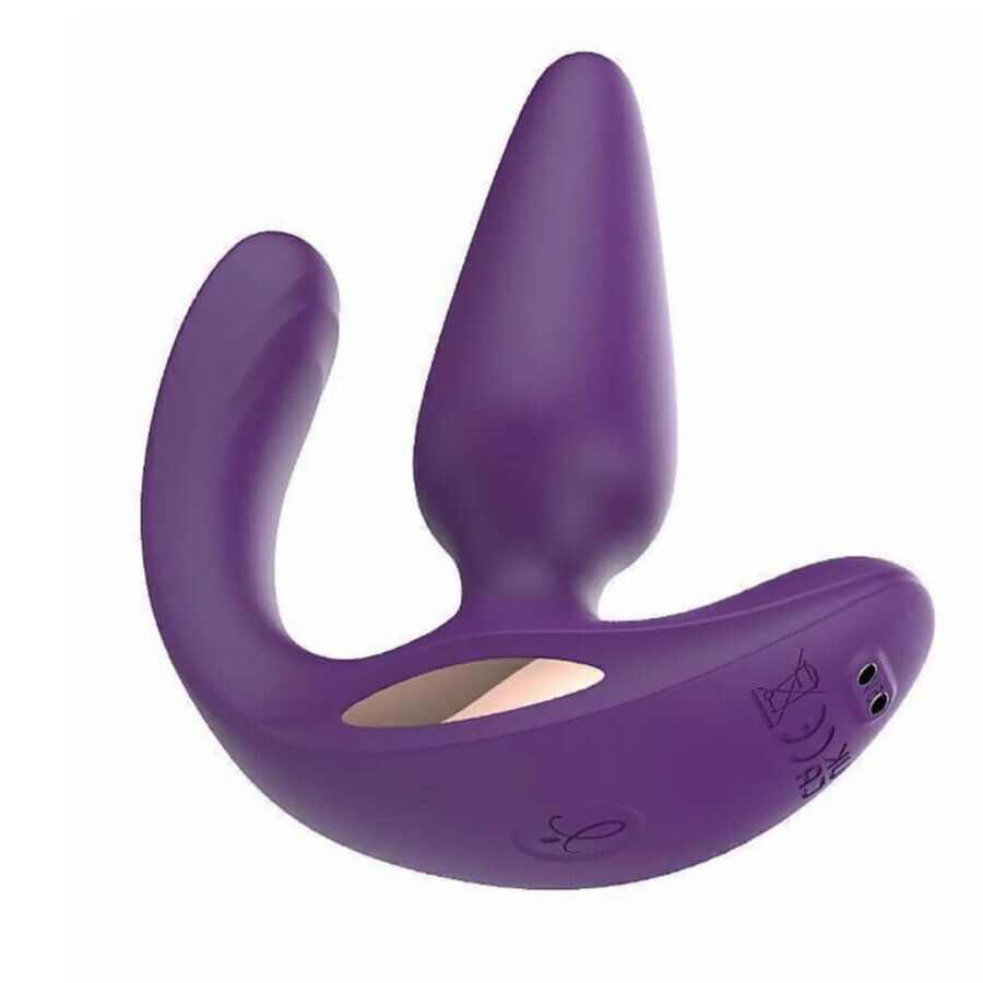 S-Hande Medea plug anal con vibraciones Morado
