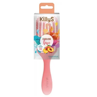 KillyS Color Love Geparfumeerde Haarborstel Perzik