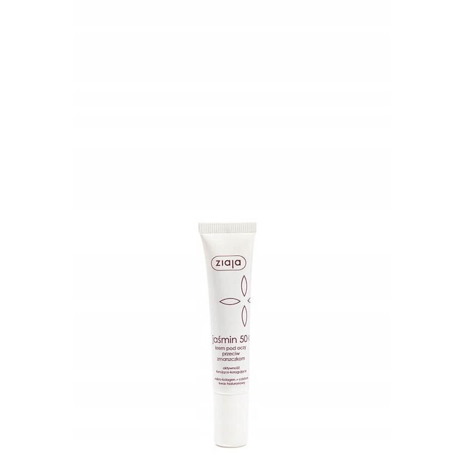 Ziaja, Jasmin, Anti-Falten Augen- und Augenlidcreme 50+, 15ml