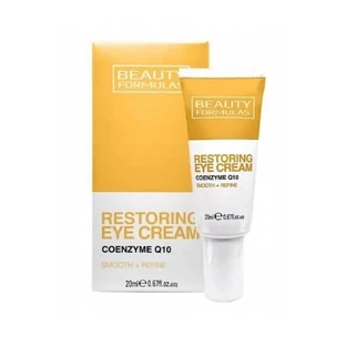 Beauty Formulas Crema reparadora para el contorno de ojos con coenzima Q10, 20 ml